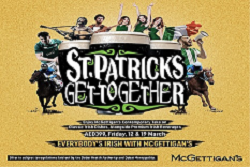 McGettigans St Patricks Day Get Together logo